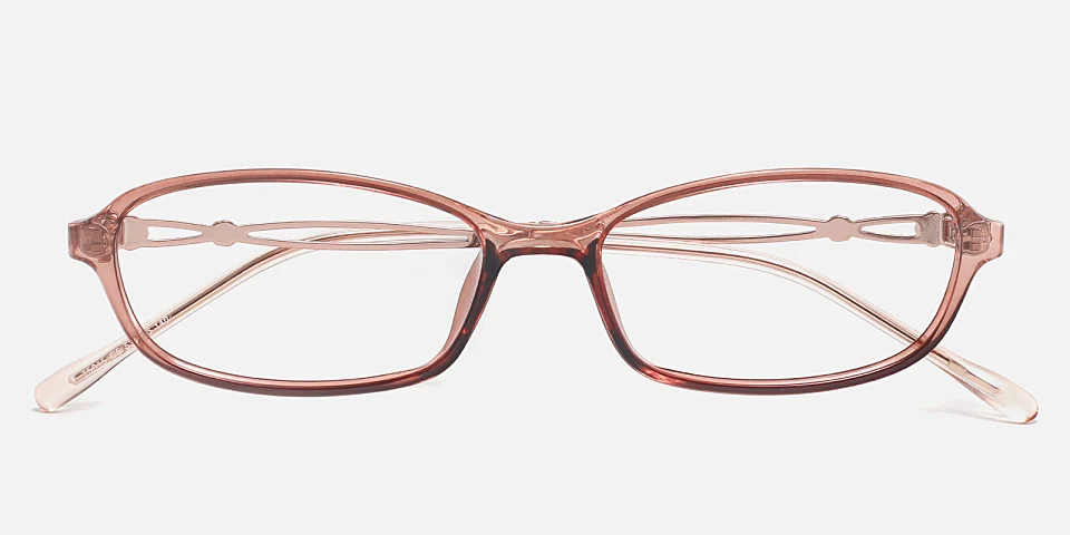 Rosiel brown   Plastic  Eyeglasses