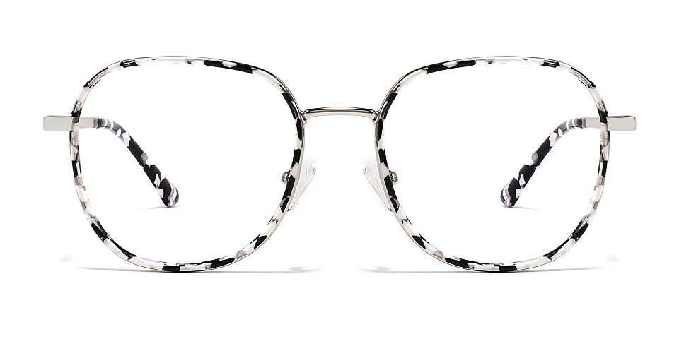 Lillian white floral   Metal  Eyeglasses
