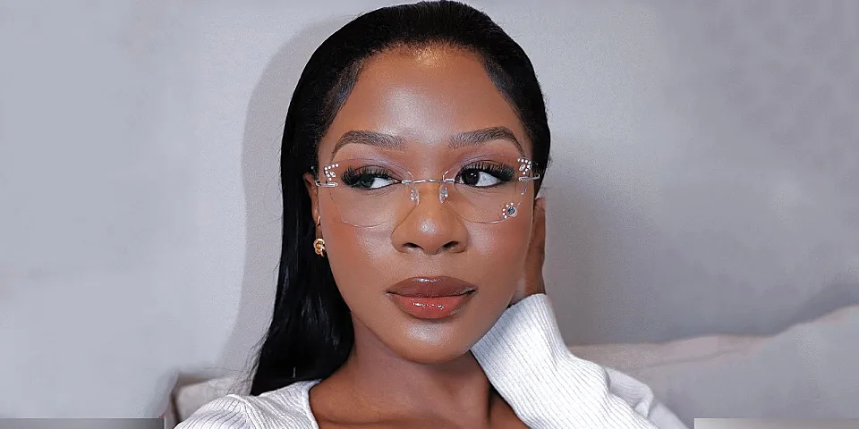 Mignon silver   Metal  Eyeglasses