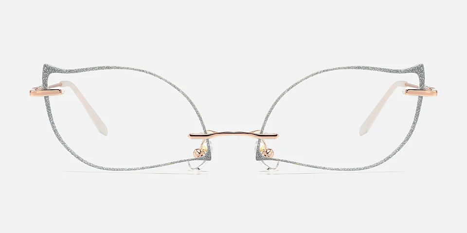 Nalani silver   Metal  Eyeglasses