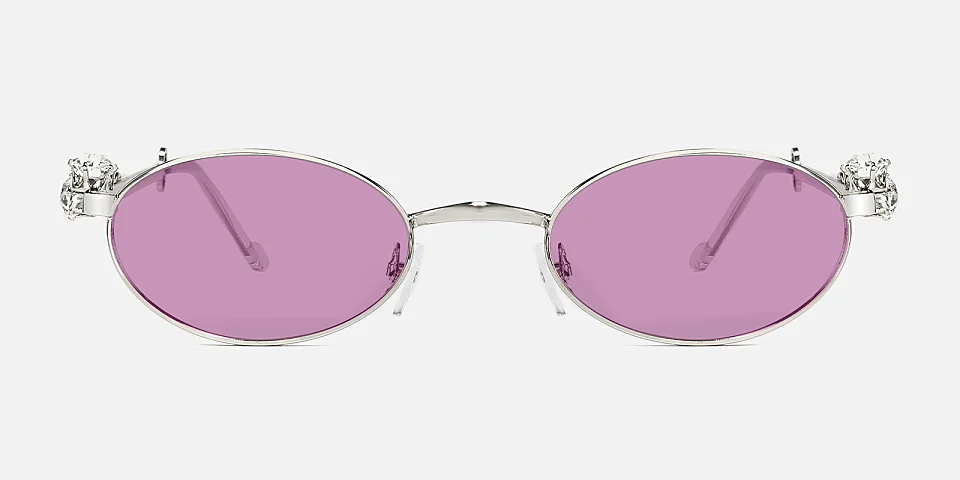 Maisie pink   Metal  Sunglasses