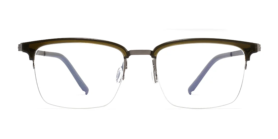 Hatem brown gun   Plastic  Eyeglasses