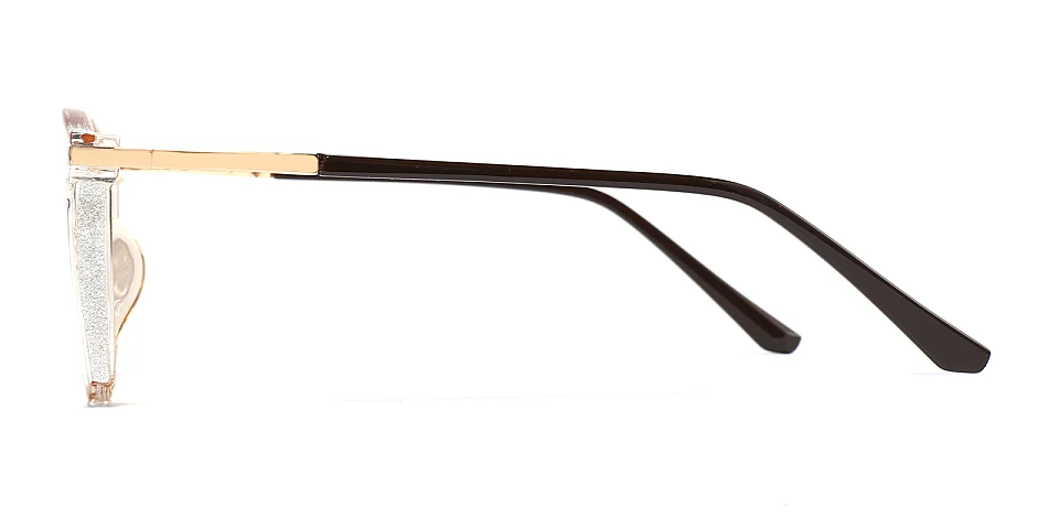 Aysun clear champagne   Plastic  Eyeglasses