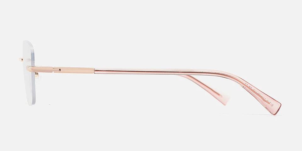 Signy rose gold pink   Metal  Eyeglasses