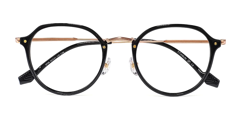 Estelle black   Plastic  Eyeglasses