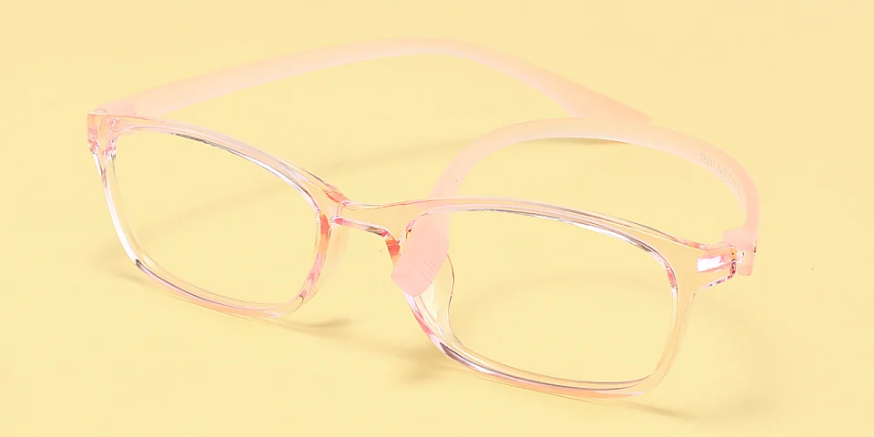 Fiona pink   Plastic  Eyeglasses