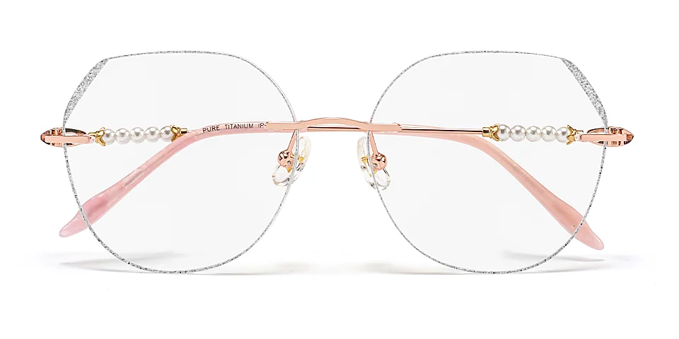 Fauna rose gold silver   Titanium  Eyeglasses