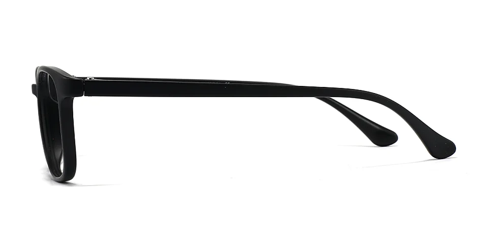 Chad matte black   Plastic  Eyeglasses