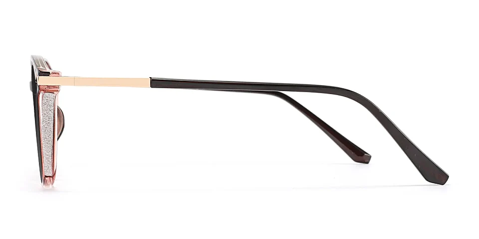 Darleen black pink   Plastic  Sunglasses