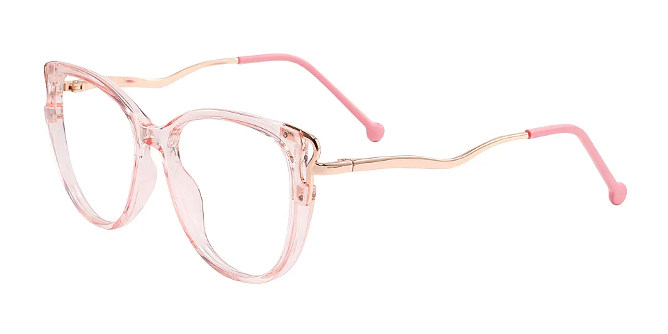 Trista clear pink   TR90  Eyeglasses