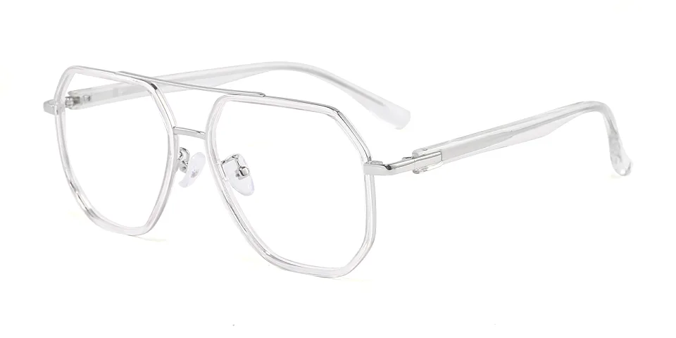 Soleil clear silver   Plastic  Eyeglasses