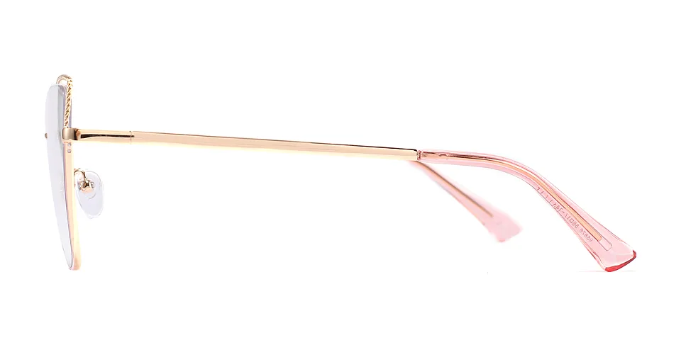 Loes pink gold   Metal  Eyeglasses