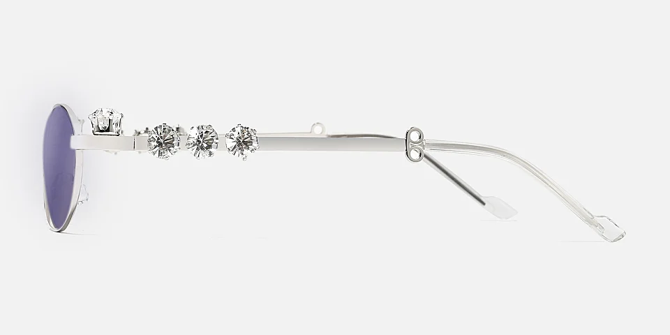 Maisie purple   Metal  Sunglasses