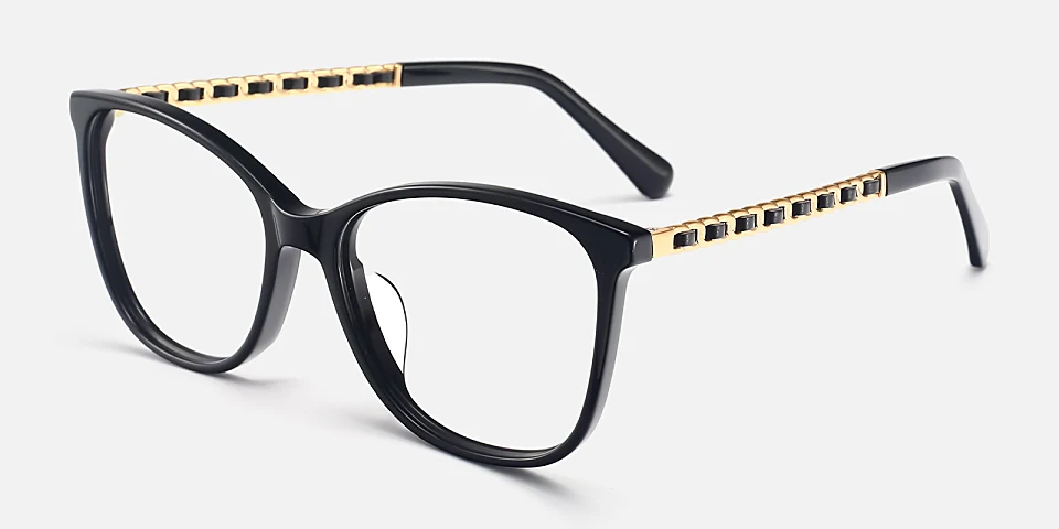 Coraline black   Acetate  Eyeglasses