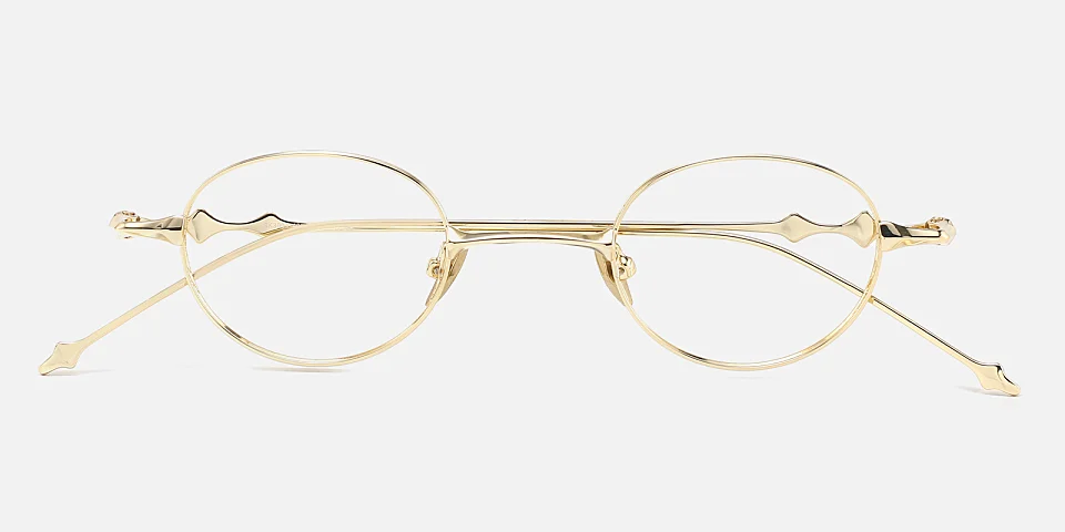 Linden gold   Metal  Eyeglasses