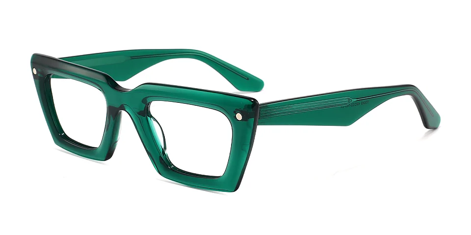 Amity green   Plastic  Eyeglasses