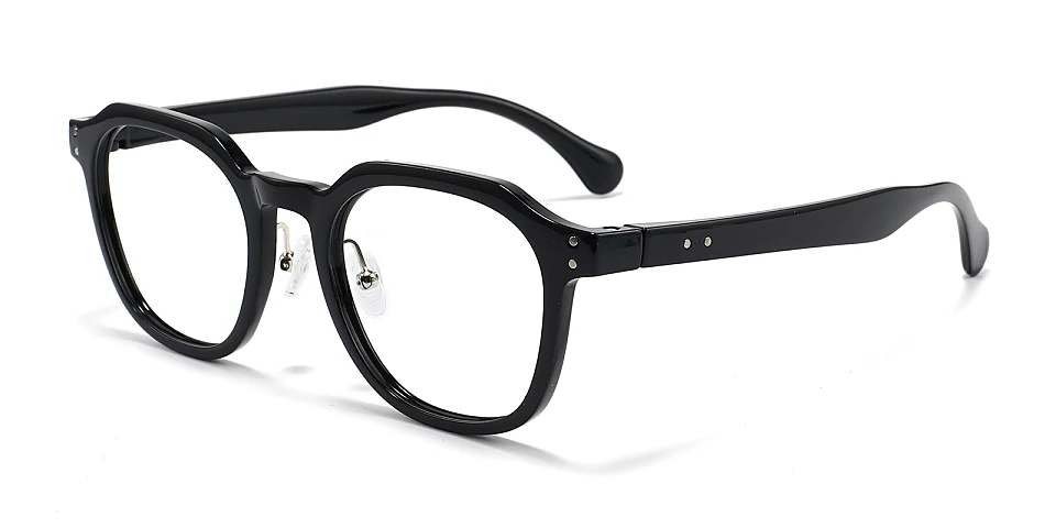 Rowan black   Plastic  Eyeglasses