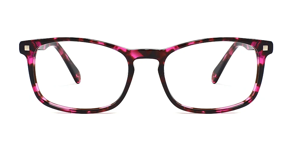 Elara purple tortoise   Acetate  Eyeglasses