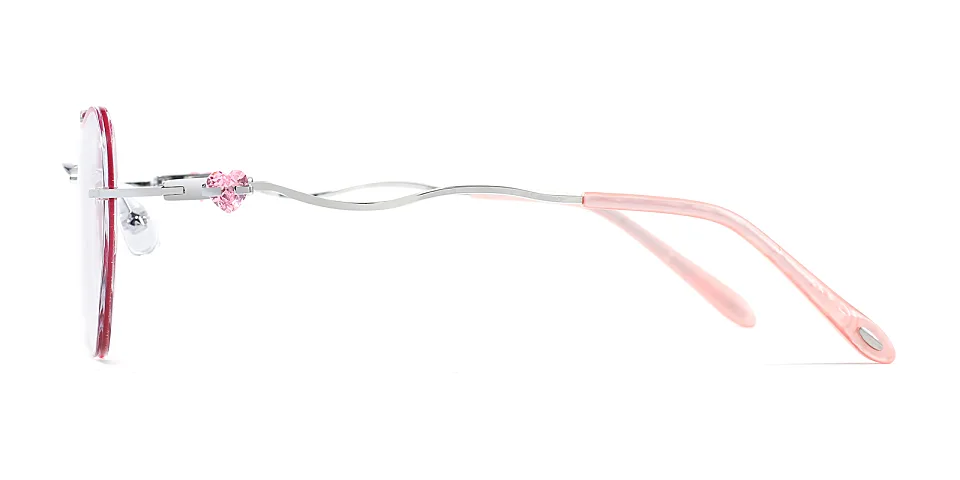 Sweetheart purple   Metal  Eyeglasses