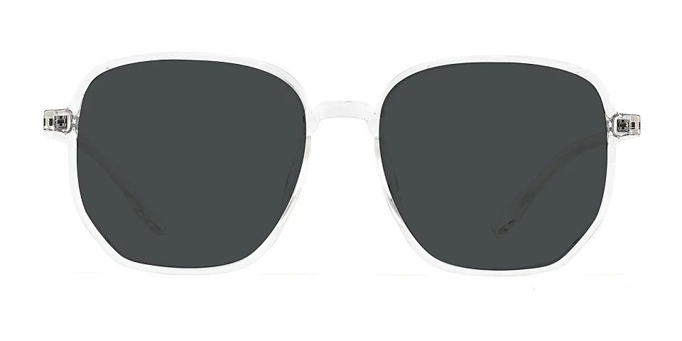 Sugar clear   Plastic  Sunglasses