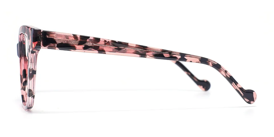 Kisa pink tortoise   Plastic  Eyeglasses