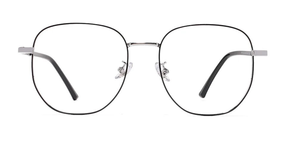 Wensley black silver   Metal  Eyeglasses