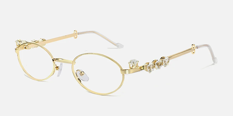 Maisie gold   Metal  Eyeglasses