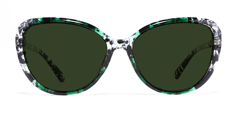 Kelley green tortoise   Plastic  Sunglasses