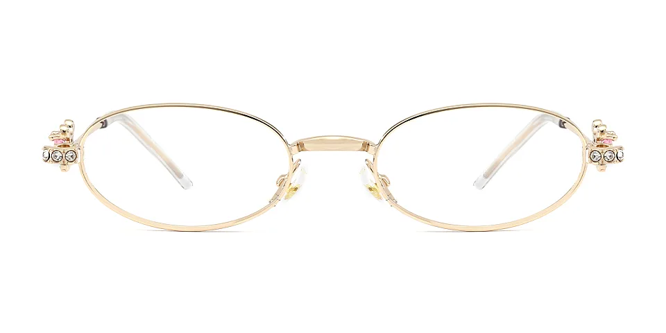 Stella gold   Metal  Eyeglasses