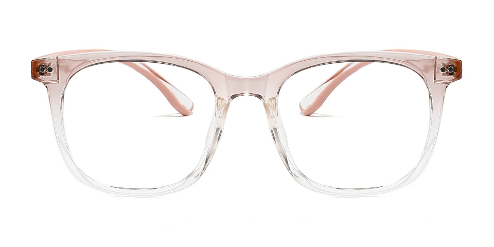 Maleah pink clear   Plastic  Eyeglasses
