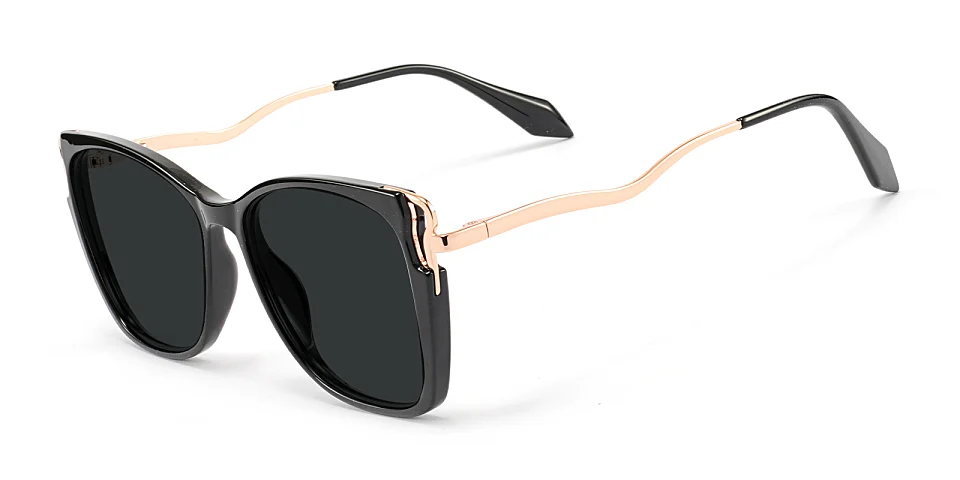 Wallis black   TR90  Sunglasses