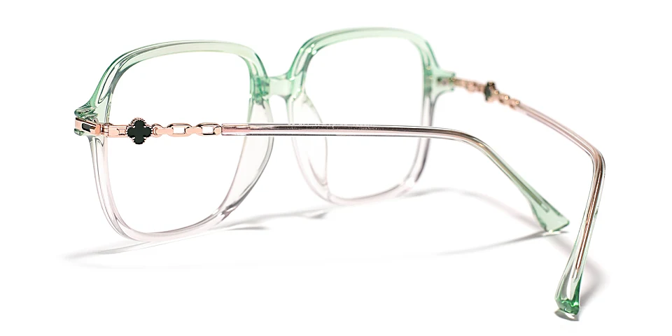 Annis purple green   TR90  Eyeglasses