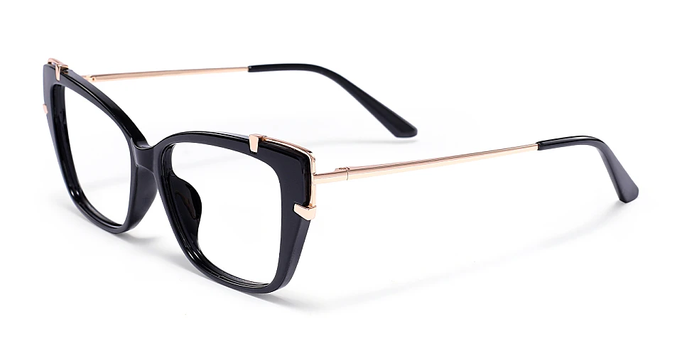 Loup black   Plastic  Eyeglasses