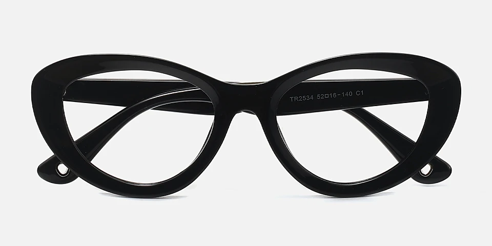Remy black   Plastic  Eyeglasses