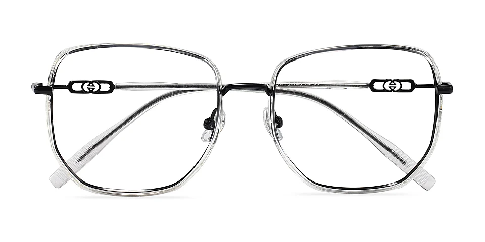 Charlie black clear   Plastic  Eyeglasses
