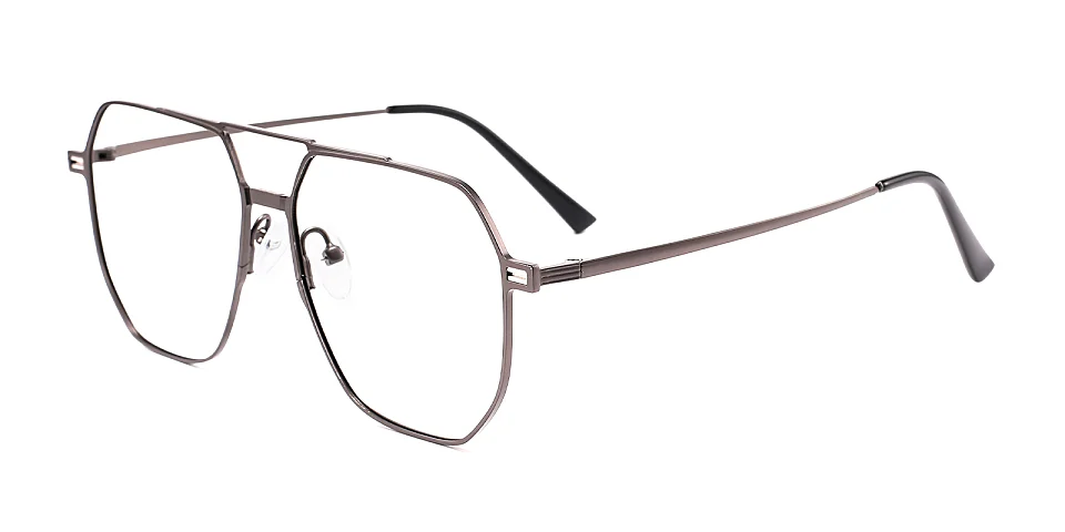 Jeff grey   Metal  Eyeglasses