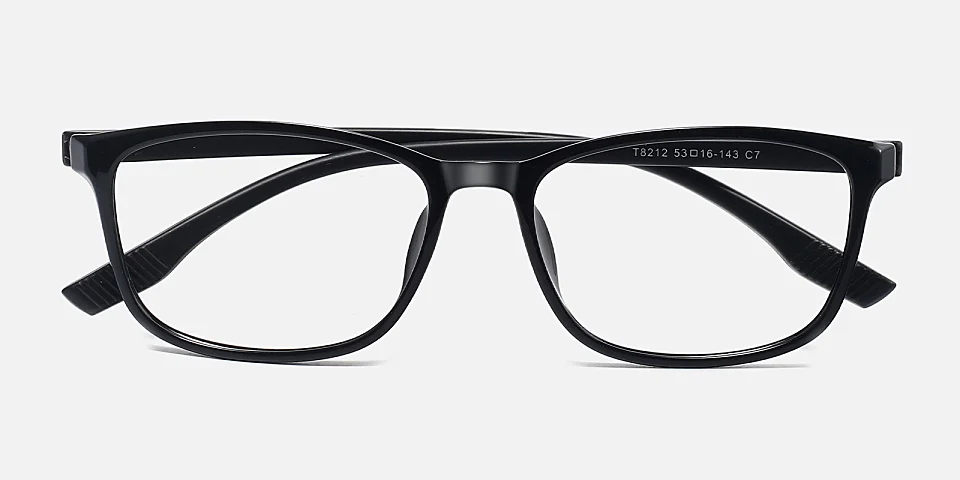 Leigh black   Plastic  Eyeglasses