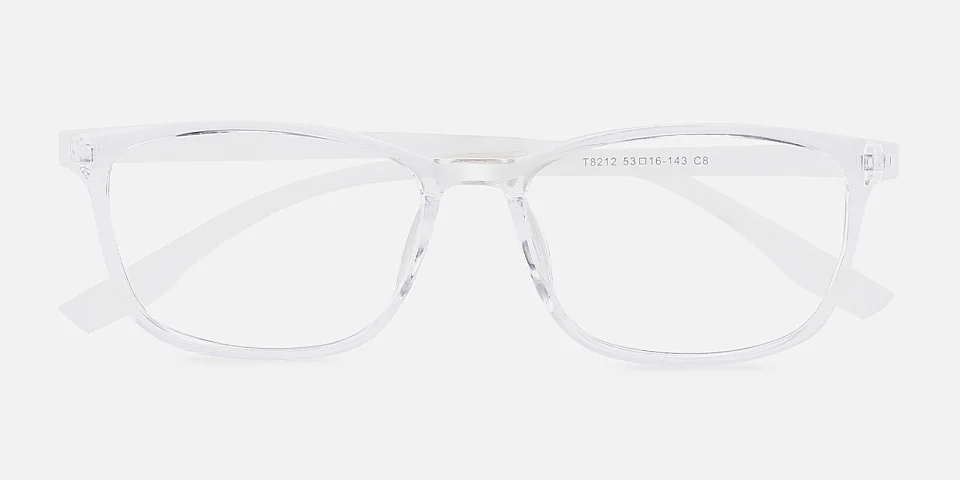 Leigh clear   Plastic  Eyeglasses