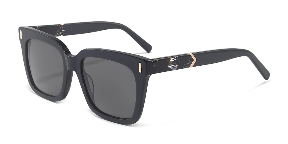 Kael black   Plastic  Sunglasses