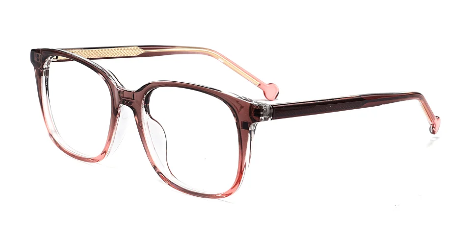 Tamsin purple pink   Plastic  Eyeglasses