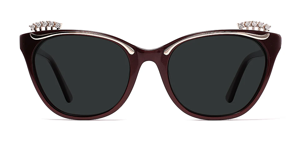 Joleen red   Acetate  Sunglasses