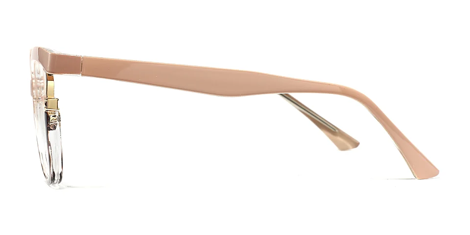 Clarissa pink petal tortoise   Plastic  Eyeglasses