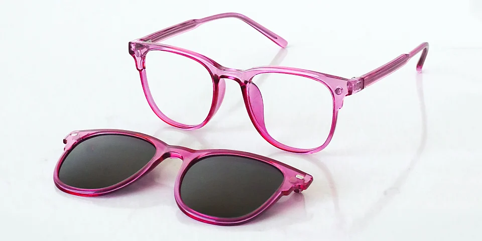 Deysi clear purple   Plastic  Eyeglasses