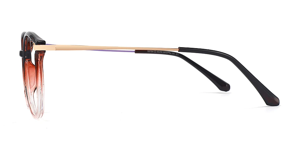 Sage black pink   Plastic  Eyeglasses