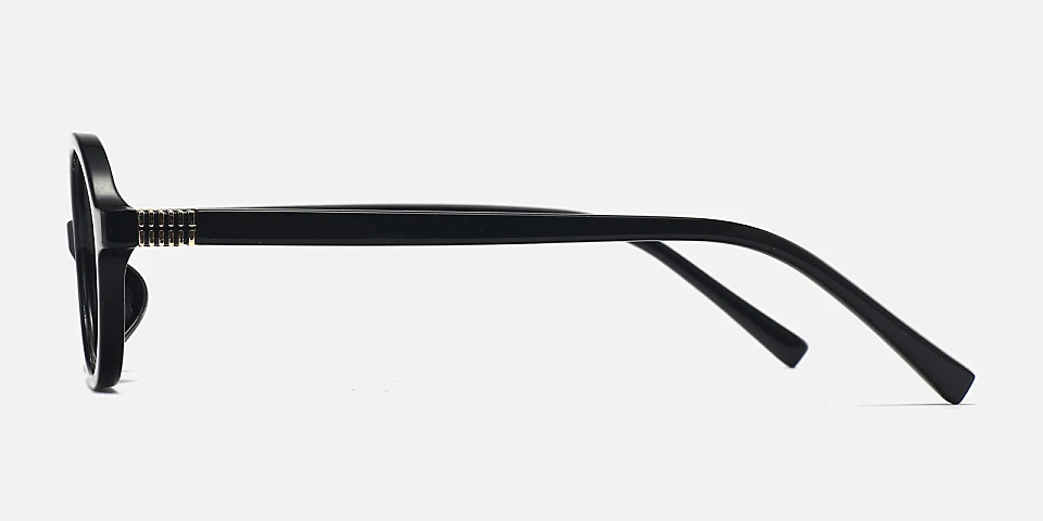 Zoya black   Plastic  Eyeglasses