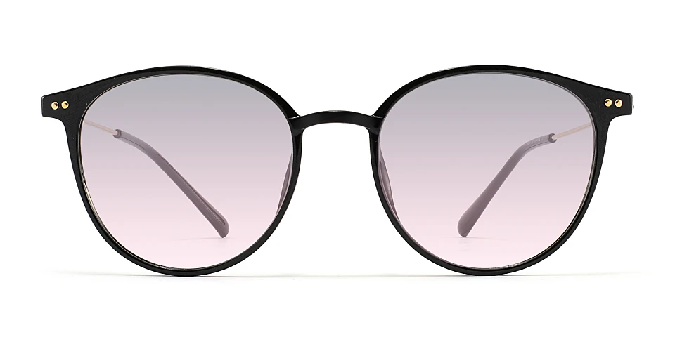 Leona black   Plastic  Sunglasses