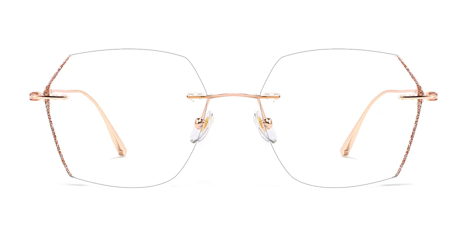 Juno rose gold   Titanium  Eyeglasses