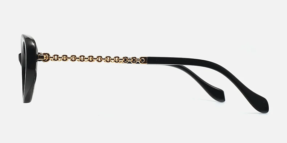 Apollo black   Plastic  Eyeglasses