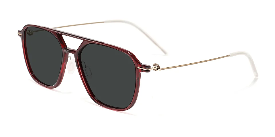 Heimann red   Plastic  Sunglasses