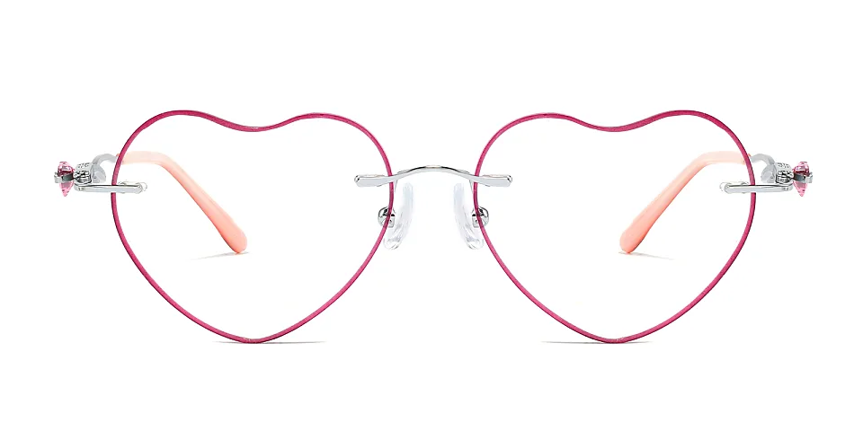 Sweetheart purple   Metal  Eyeglasses